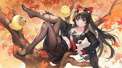 黑丝JK美女能代