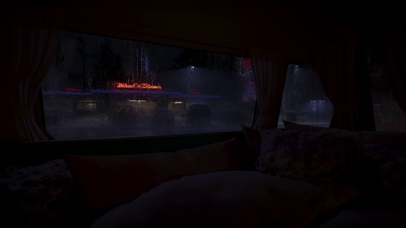 4k车外暴雨