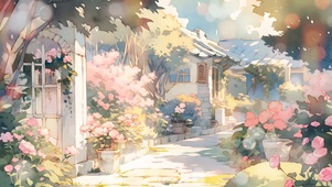 4K 花间小路