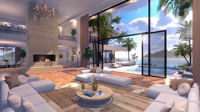 夏日阳光海景房