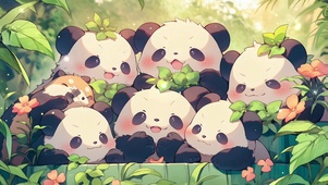 熊猫家族