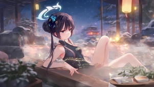 蔚蓝档案 妃咲 轻浴雅韵 夜莺