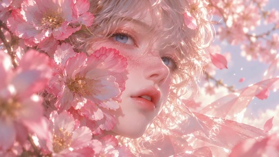 花瓣金发女神