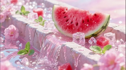 冰镇西瓜