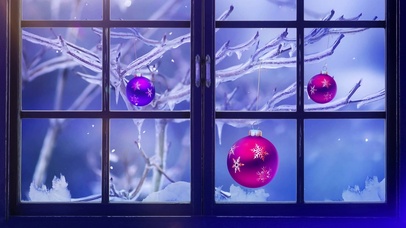 梦幻雪窗