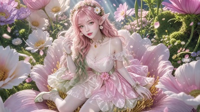 花精灵少女