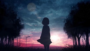 孤独的少女