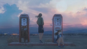 路边少女