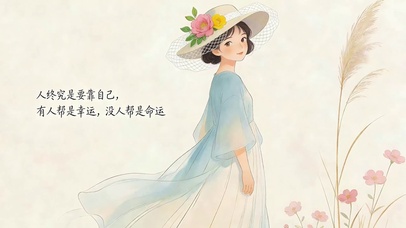 人要靠自己