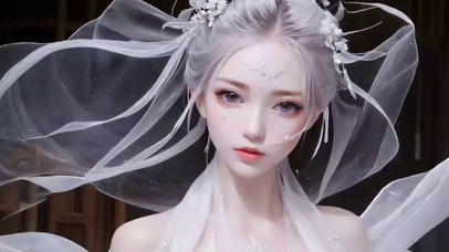 4K清纯古风纯欲无限循环-5