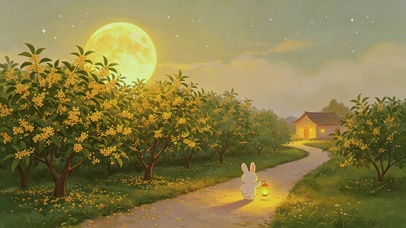 治愈童话，月夜桂花香