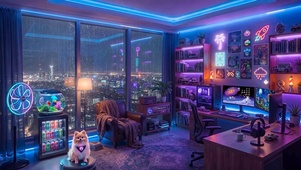 霓虹书房