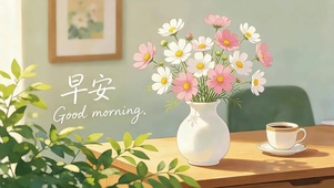 闲静晨光
