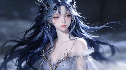 麋鹿仙踪唯美动漫少女