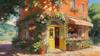 午后咖啡店