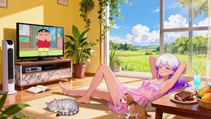 二次元宅女的治愈动漫日常小清新