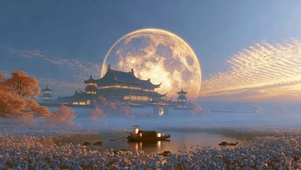 一轮明月