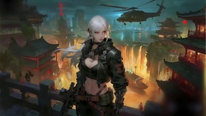 古穿未来女战士