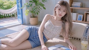 纯欲风清纯美女