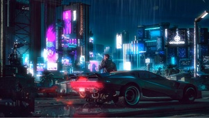 赛博朋克雨夜