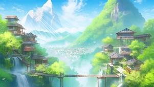治愈动漫风景