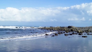 大海沙滩海浪