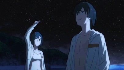 星空流星下的物语