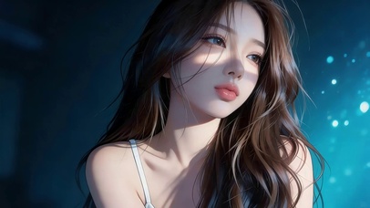 治愈长发女孩