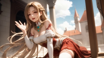 甜美少女