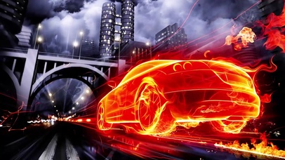 火焰汽车