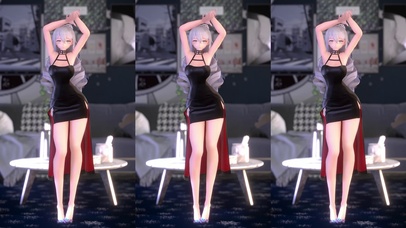 长腿女孩跳舞4k