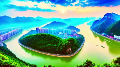 城市风景美如画