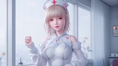 清纯阳光元气优雅护士美少女