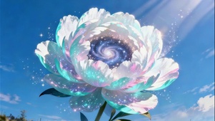 绚丽花朵