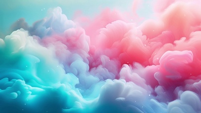 唯美梦幻炫彩云雾