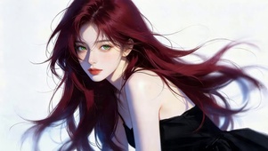 治愈长发女孩