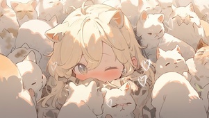 4K 御猫少女