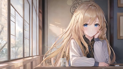 书阁少女