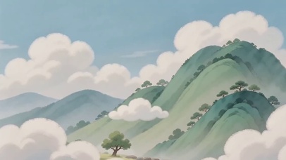 云间山峰