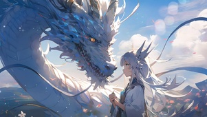 少女与龙