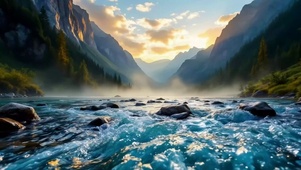山川河流风景
