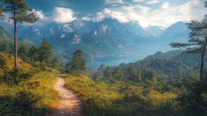 阳光山顶小径