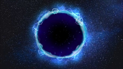 【4K】粒子空间隧道