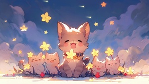 可爱小猫咪