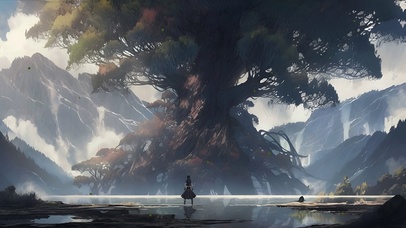 动漫场景插画壁纸