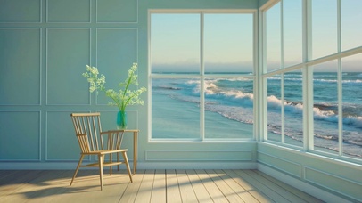 唯美放松海景房