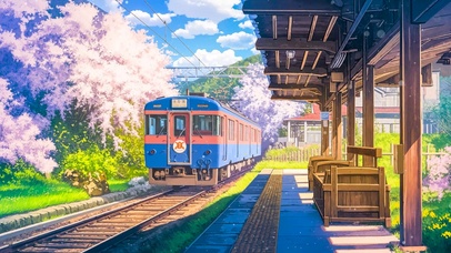 夏日站台