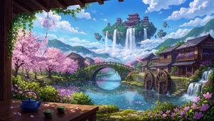 浮空仙境