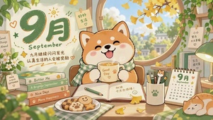 九月柴犬的温馨治愈日常