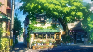 夏日街边花店